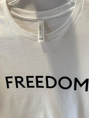TPUSA Charlie Kirk "Freedom" Large New soft comfort